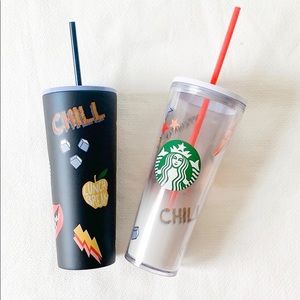 Starbucks Back 2 School Graffiti Stainless Tumbler